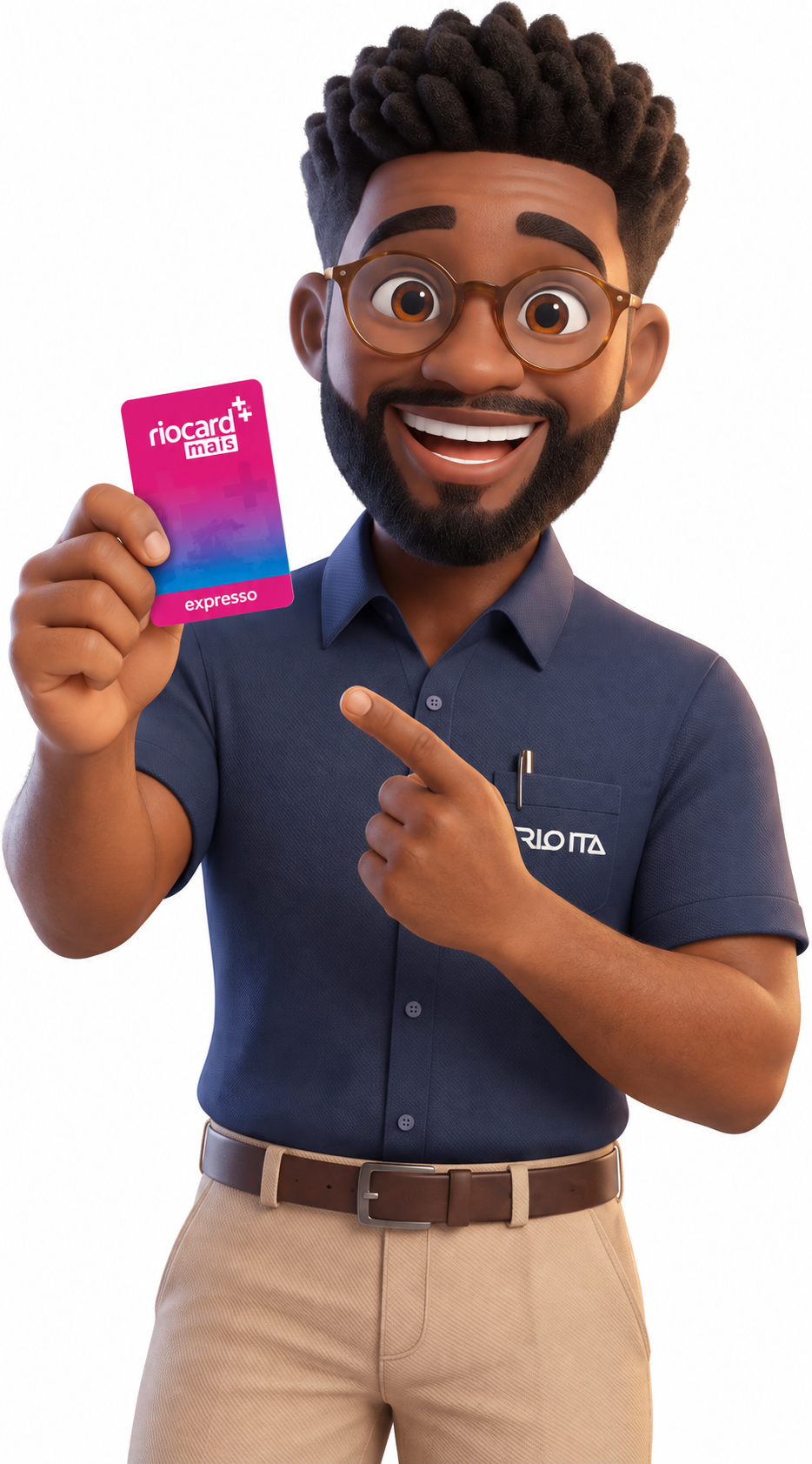 Ítalo apresentando o Riocard Mais